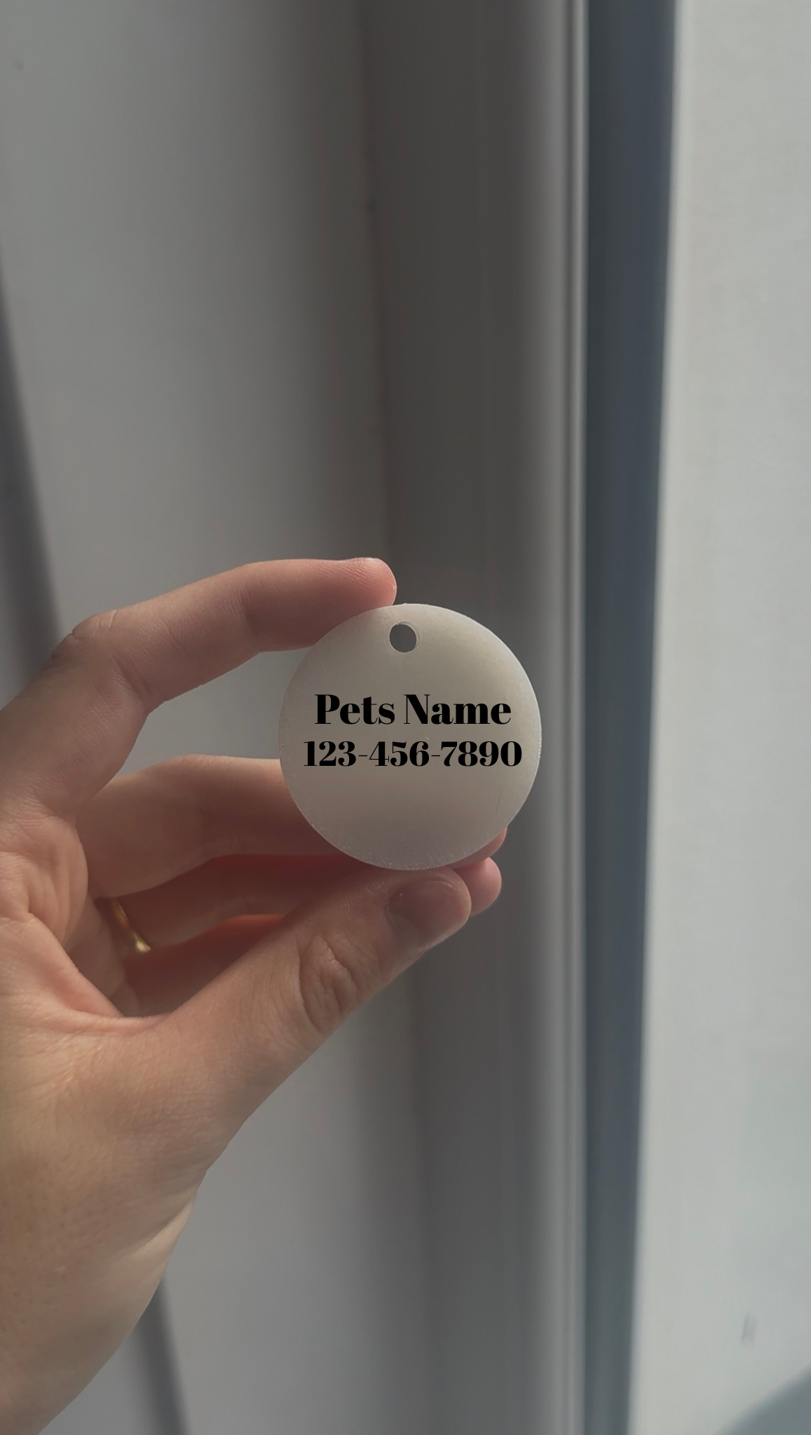 Spooky Skeleton Tag