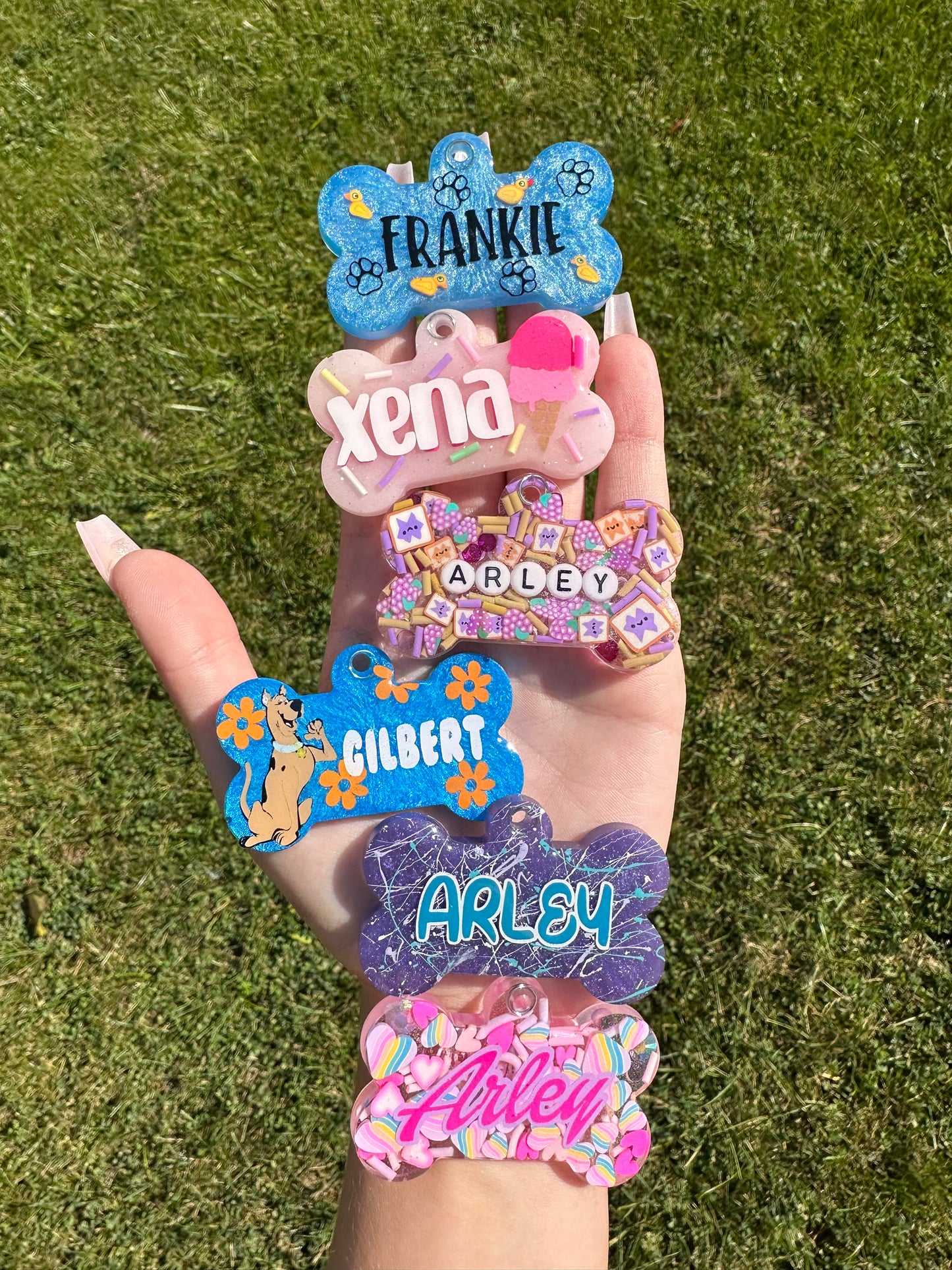 Custom Resin Dog Tags