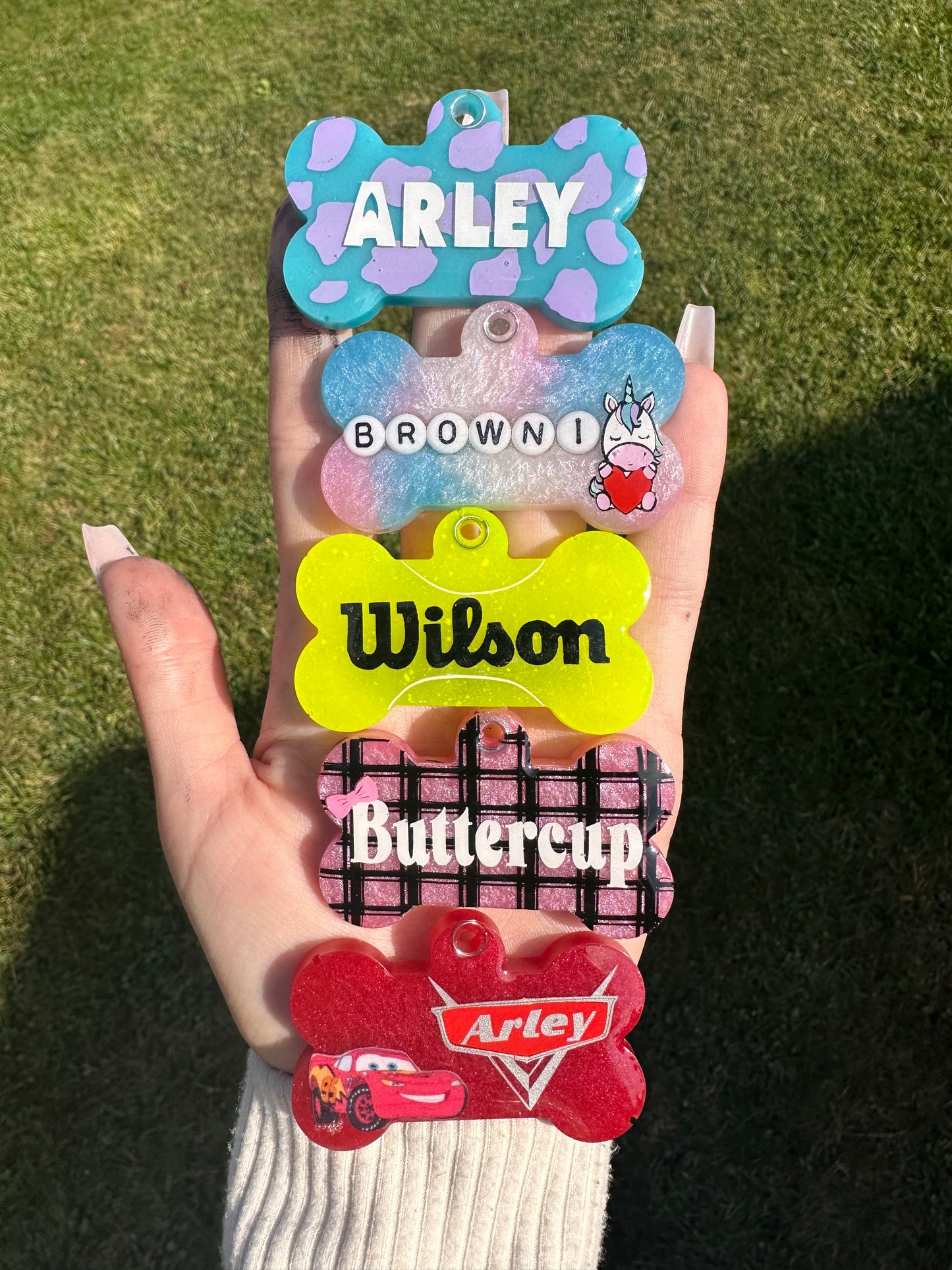 Custom Resin Dog Tags