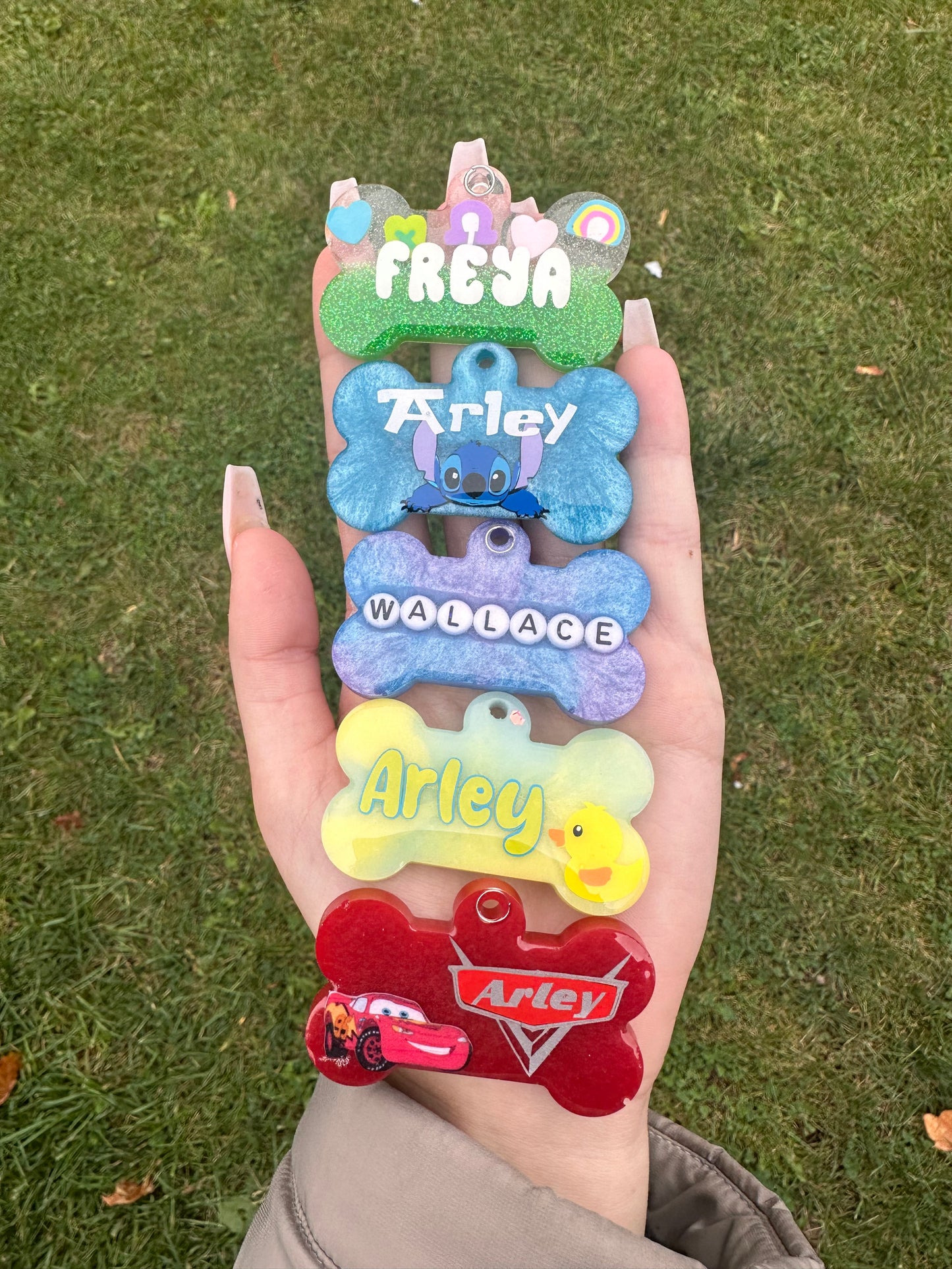 Custom Resin Dog Tags