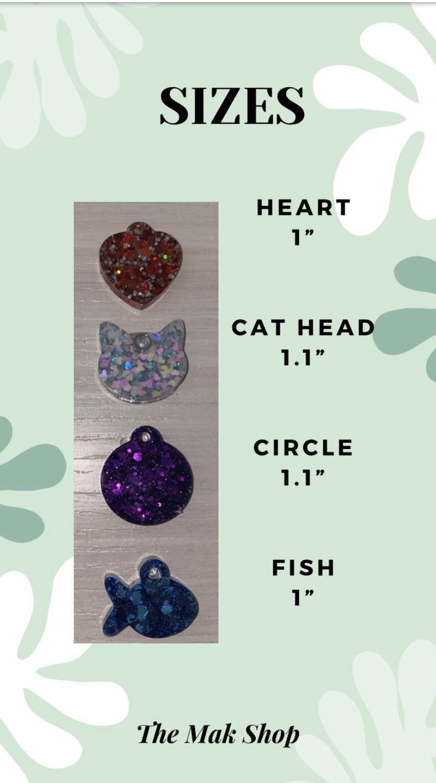 Custom Resin Cat Tags
