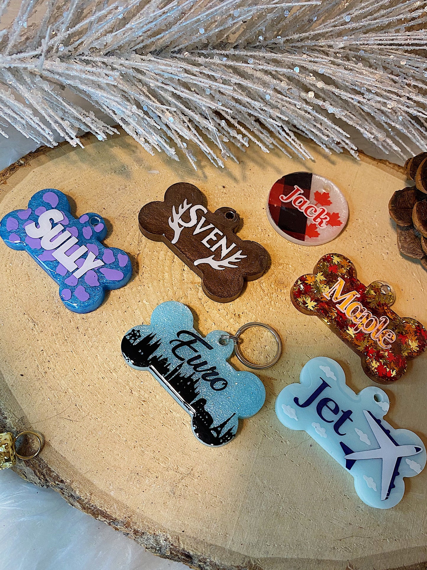 Custom Resin Dog Tags