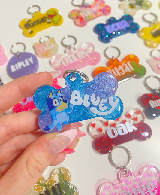 Custom Resin Dog Tags