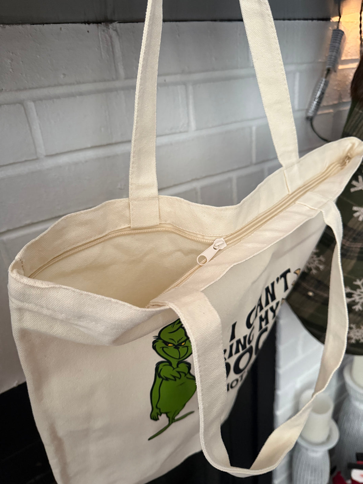 Grinch Tote Bag