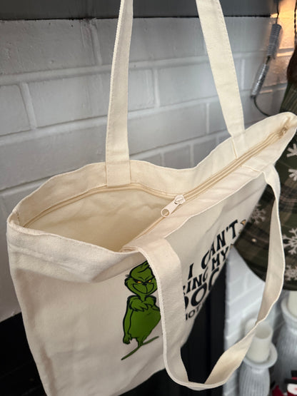 Grinch Tote Bag