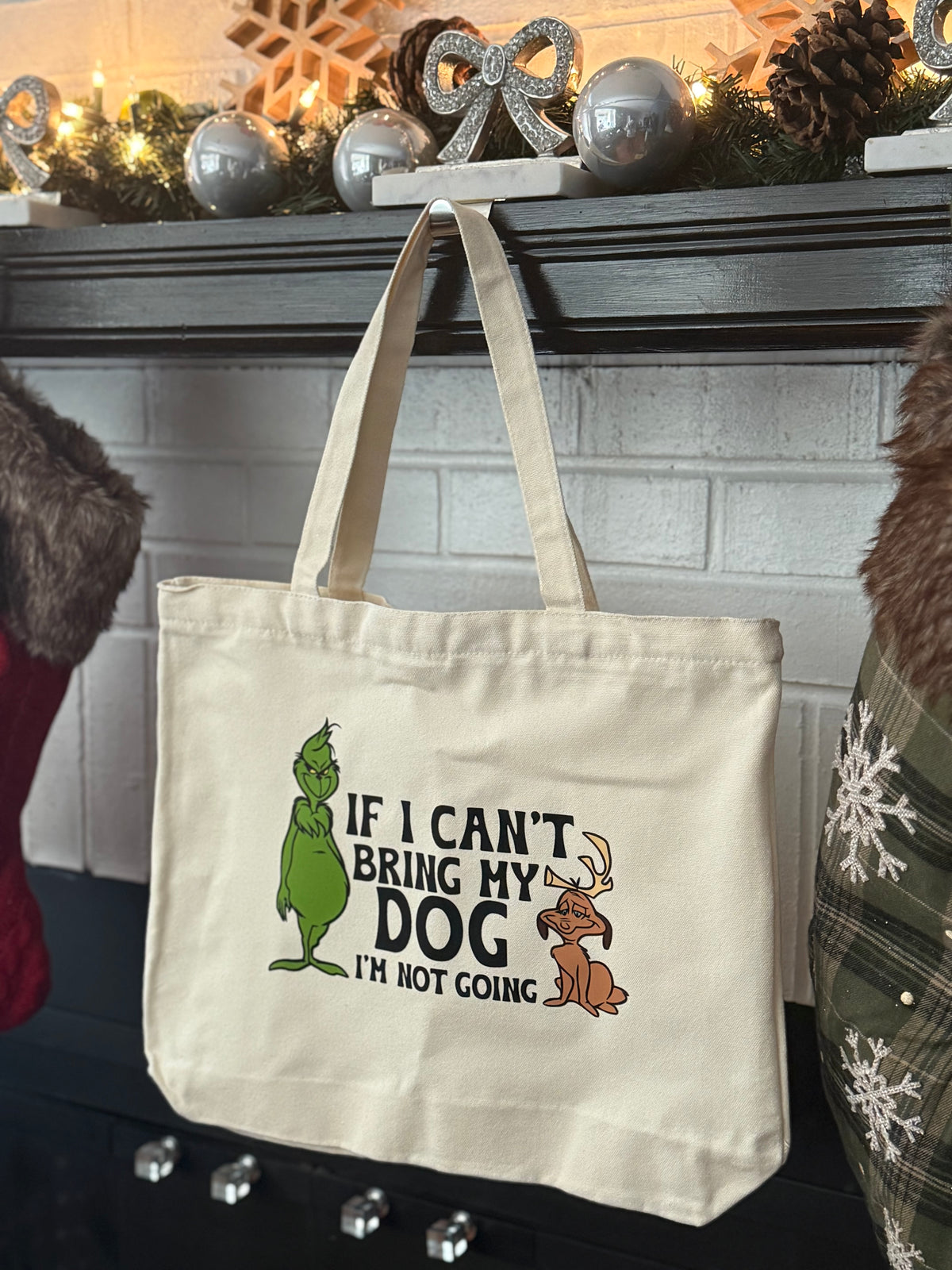 Grinch Tote Bag