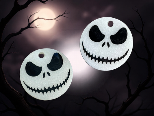 Spooky Skeleton Tag