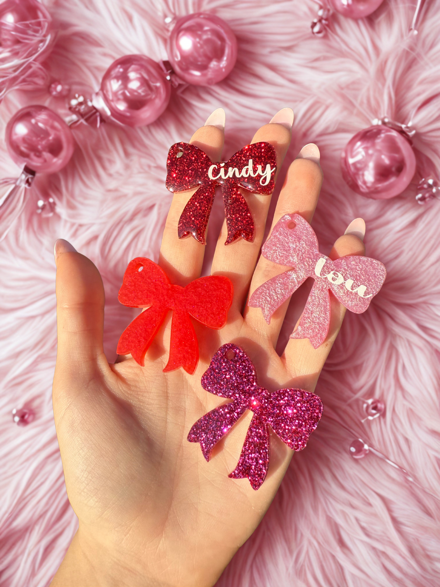 Festive Bow Tag