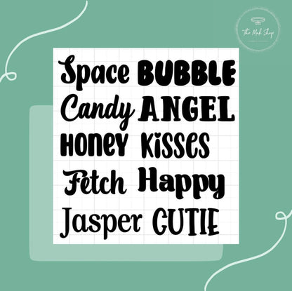 Fruity Pet Tags