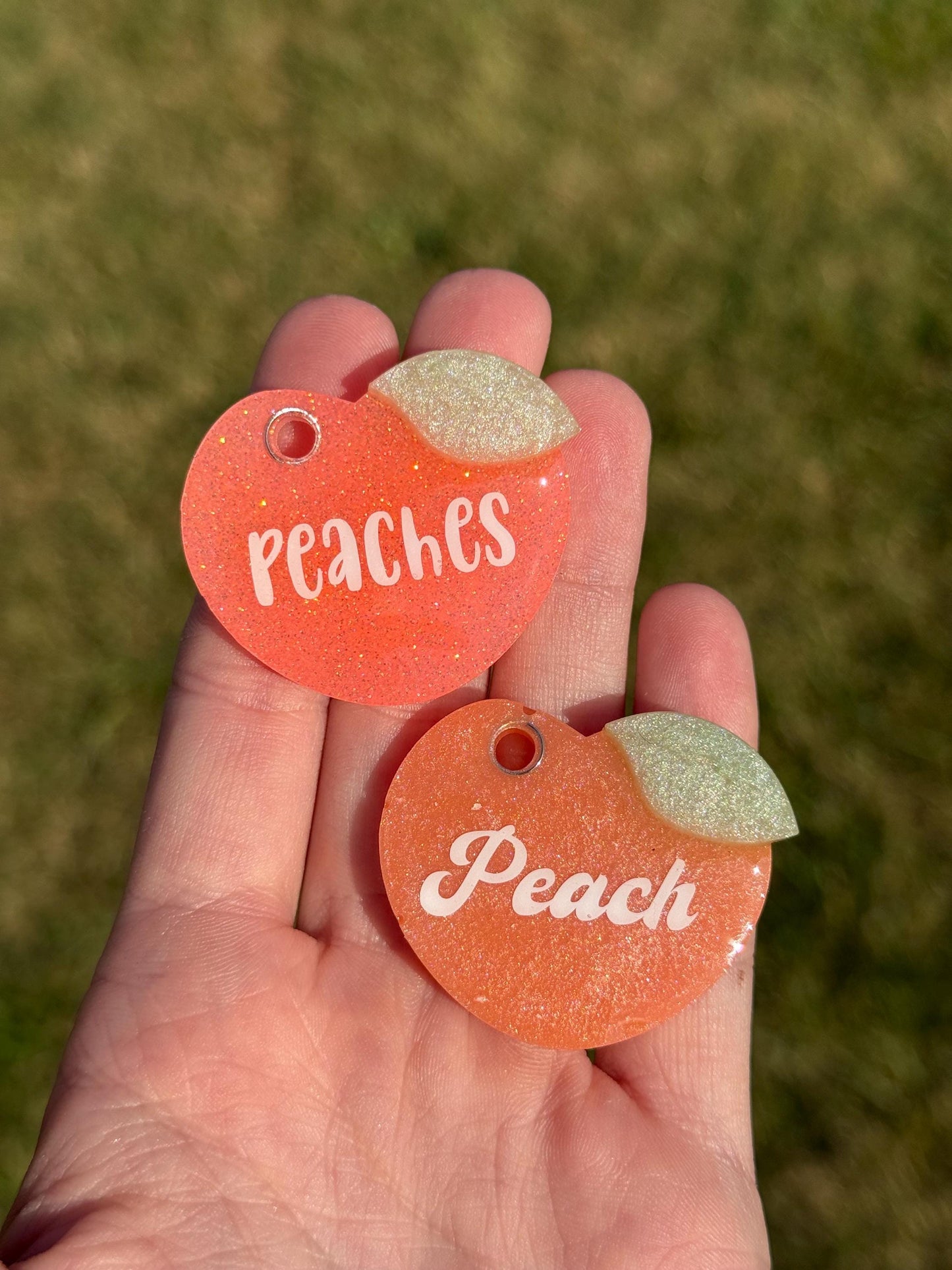 Peach Pup tag