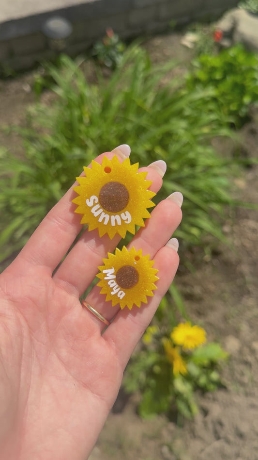 Sunflower Tag