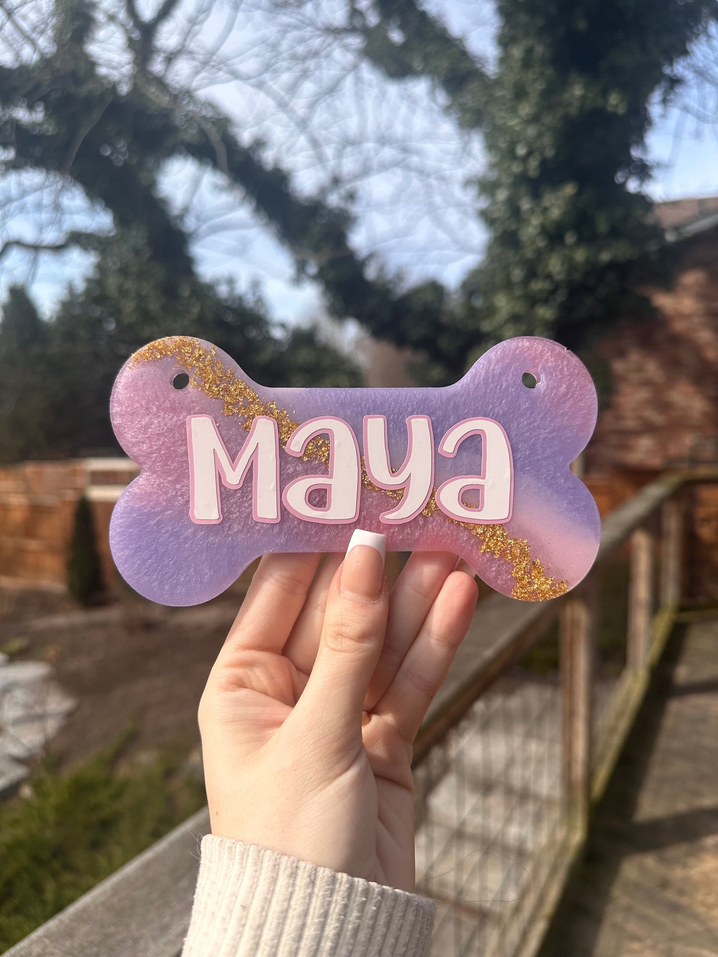 Marble Geode CRATE tags