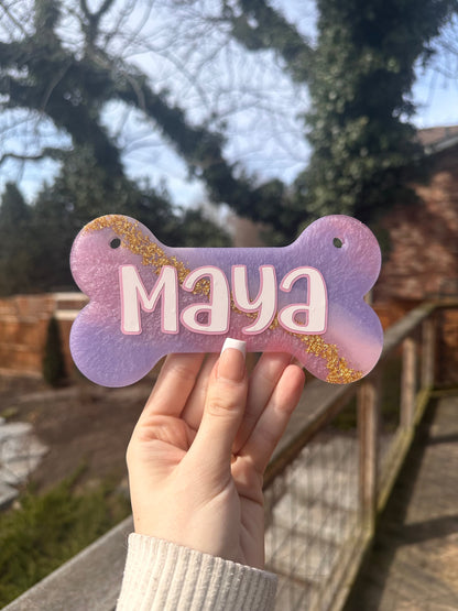Marble Geode CRATE tags